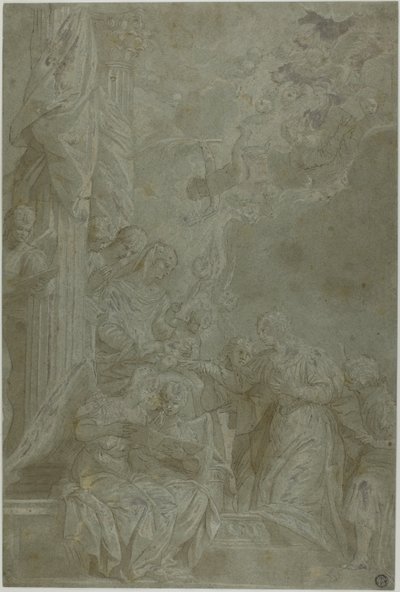 Matrimonio mistico di Santa Caterina da Veronese (Paolo Caliari)