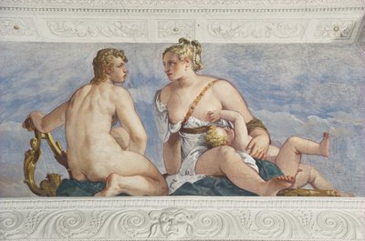 Apollo e Venere, dalla Sala di Bacco, c.1561 da Veronese