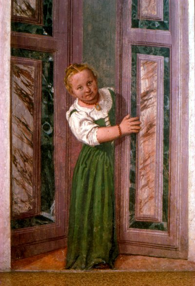 Bambino alla porta, dalla Sala a Crociera da Veronese