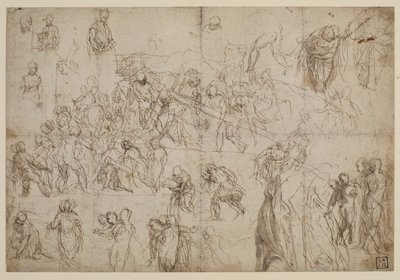 Studi per Cristo che porta la croce, circa 1571 da Veronese