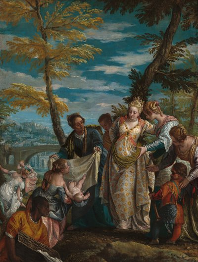 Il ritrovamento di Mosè da Veronese
