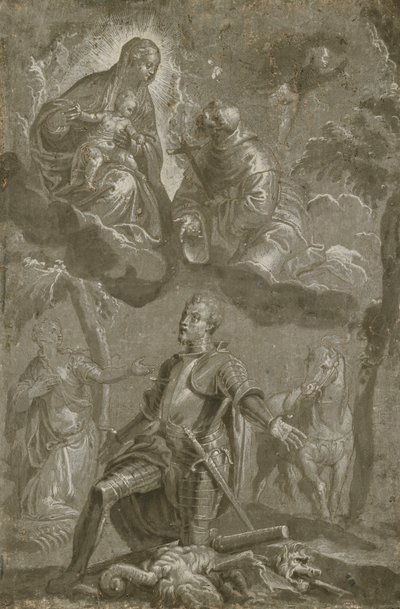 La Vergine e il Bambino con San Francesco e San Giorgio da Veronese