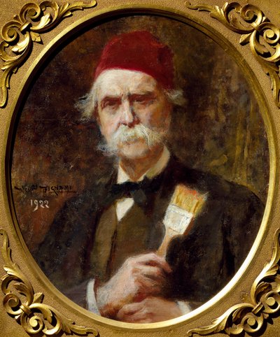 Autoritratto di Vespasiano Bignami da Vespasiano Bignami