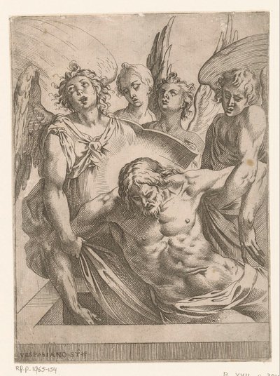 Angeli con il corpo di Cristo da Vespasiano Strada