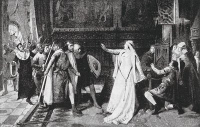 Maria de Molina respinge i nobili da Vicente Borras Abella