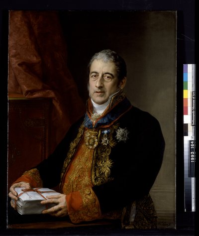 Ritratto di Juan Miguel De Grijalba da Vicente Lopez y Portana