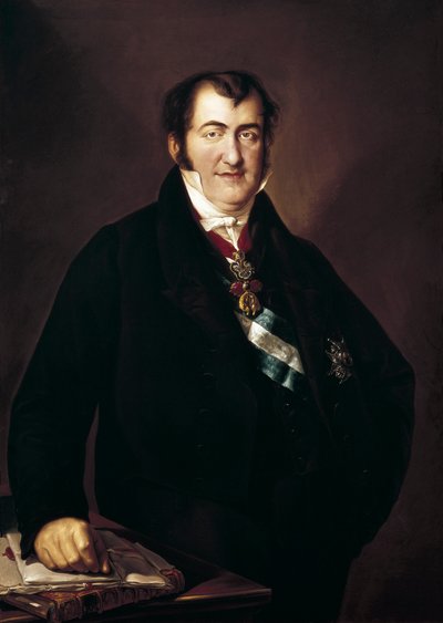 Ritratto di Ferdinando VII (Fernando VII di Spagna) da Vicente Lopez y Portana