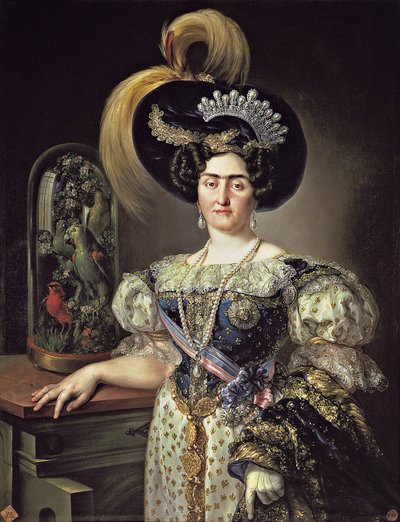 Ritratto di María Francisca de Braganza y Borbón da Vicente López Portaña
