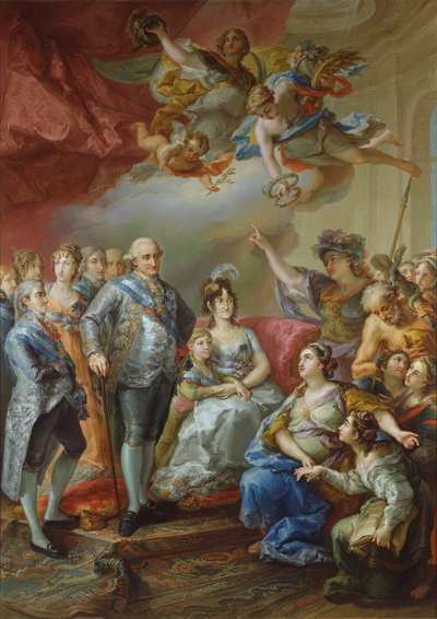 Spagnolo: commemorazione della visita di Carlo IV e della sua famiglia all