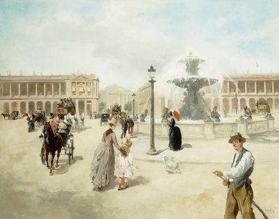 La Place de la Concorde da Vicente de Paredes