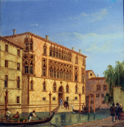 Palazzo Giovanelli, XIX secolo da Victor Adam