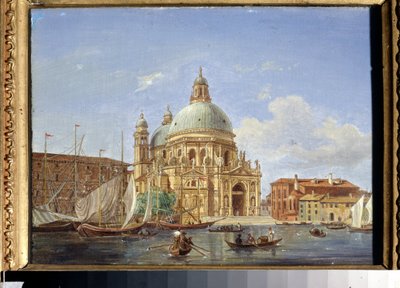 Veduta di Venezia: la chiesa di Santa Maria della Salute da Victor Adam