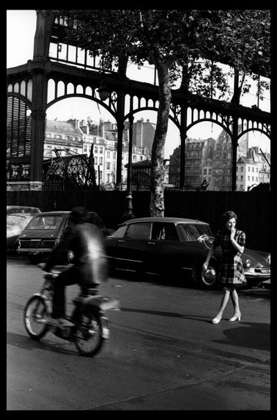 Demolizione del mercato centrale di Parigi, agosto 1971 (foto b/n) da Victor Baltard