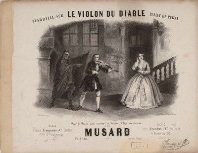 Quadriglia per Le Violon du Diable di Cesare Pugni da Victor Coindre