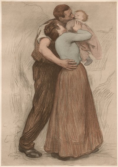Il bacio da Victor Emile Prouve