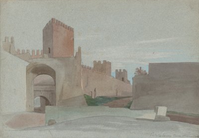Porta San Lorenzo, Roma da Victor François Eloi Biennourry