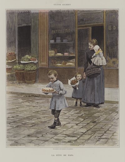 La Festa di Papà da Victor Gabriel Gilbert