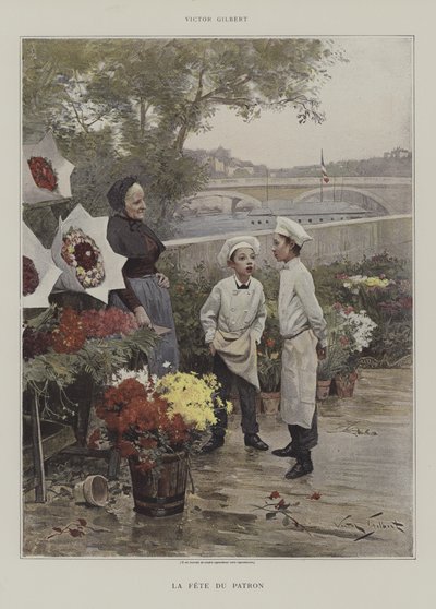 La Festa del Padrone da Victor Gabriel Gilbert