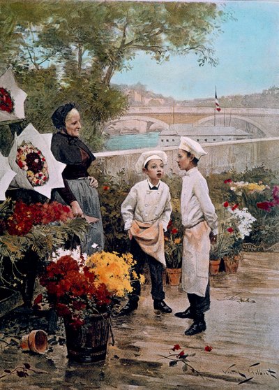 La festa del patrono da Victor Gabriel Gilbert