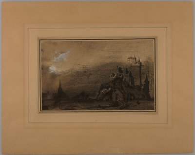 Paesaggio con castello da Victor Hugo
