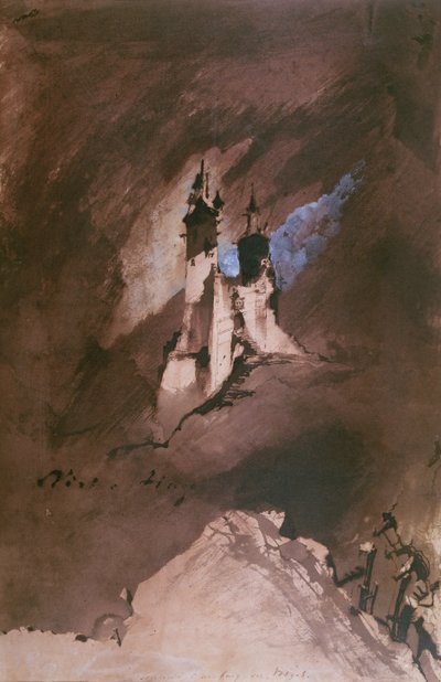 Memoria di un castello nei Vosgi, 1857 da Victor Hugo