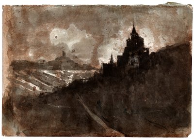 Valle del Reno, ca 1850 da Victor Hugo