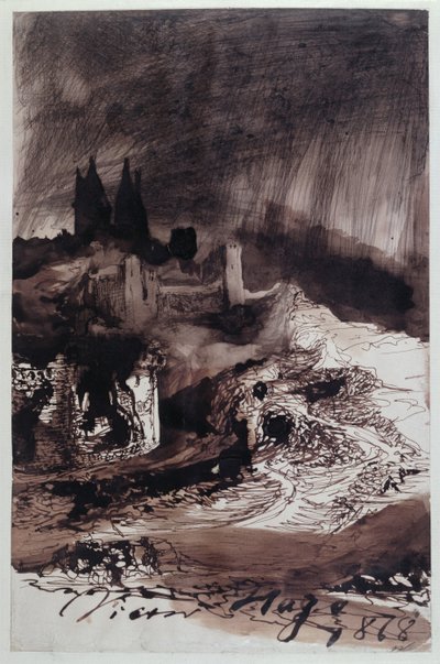 Il castello, 1878 da Victor Hugo