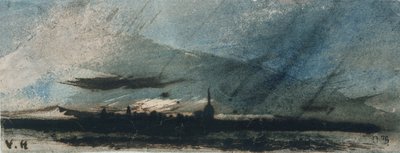 Città al crepuscolo da Victor Hugo
