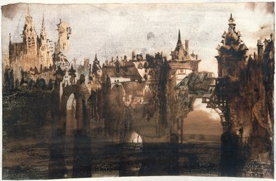 Città con un ponte rotto da Victor Hugo