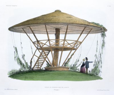 Il parasole di Robinson, Parc de la Motte, Borgogna, da 