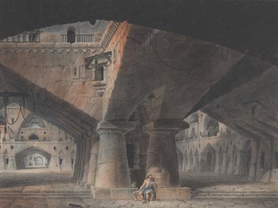 Uomo seduto in prigione, 1781 da Victor Jean Nicolle