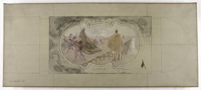 Bozzetto per la Galleria Lobau al Municipio di Parigi: La Patria da Victor Jean Pierre Maziès