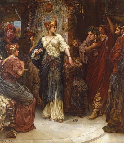 Penelope e i pretendenti, 1900 da Victor John Robertson