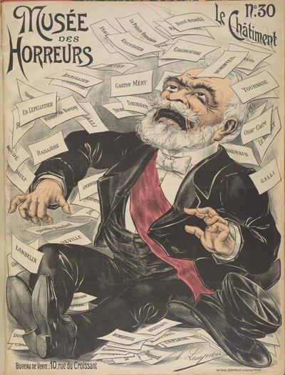 Musée des Horreurs Galleria degli Orrori: Émile Loubet, 1899 da Victor Lenepveu