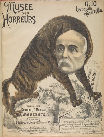 Musée des Horreurs Galleria degli Orrori: Georges Clemenceau da Victor Lenepveu
