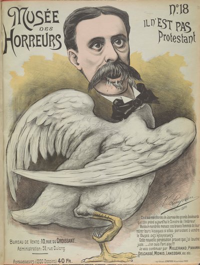 Musée des Horreurs Galleria degli orrori: Ludovic Trarieux da Victor Lenepveu