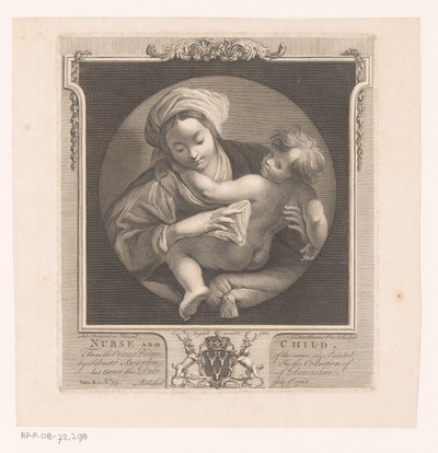 Donna con bambino da Victor Marie Picot