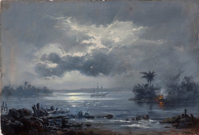 Studio per “Passaggio di Humaitá” da Victor Meirelles