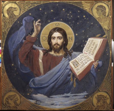Cristo Pantocratore da Victor Mikhailovich Vasnetsov