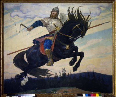 Ilya Muromets. Eroe leggendario russo da Victor Mikhailovich Vasnetsov
