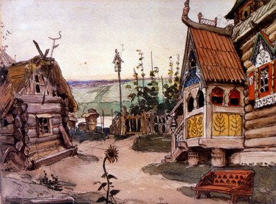 Nina Slobodka Berendeevka di Viktor Mikhaylovich Vasnetsov da Victor Mikhailovich Vasnetsov