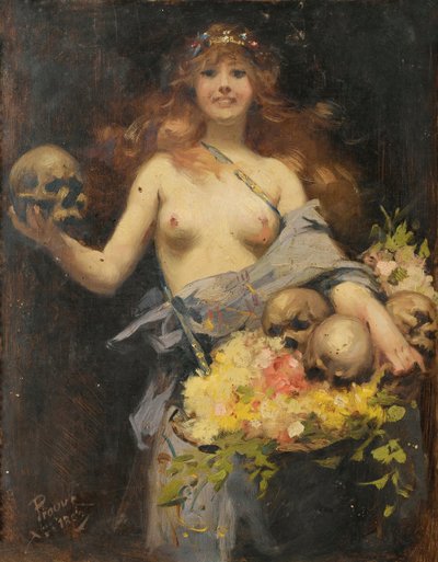 Il venditore di fiori, 1882 da Victor Prouvé
