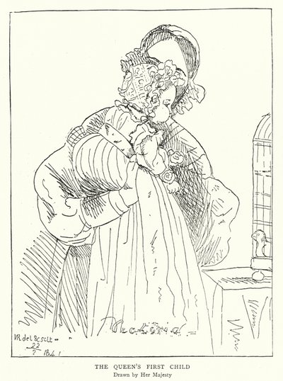 Il primo figlio della regina Vittoria, disegnato da Sua Maestà da Victoria Queen