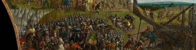 Conquista di Gerusalemme da parte di Tito (predella) da Vienna Master of Mary of Burgundy