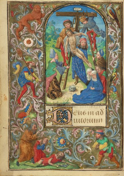 La deposizione da Vienna Master of Mary of Burgundy