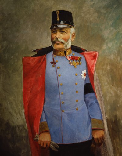 Arciduca Friedrich, Duca di Teschen, c.1916 da Vienna Nedomansky Studio