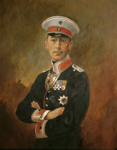 Principe ereditario Guglielmo di Hohenzollern, c.1916 da Vienna Nedomansky Studio