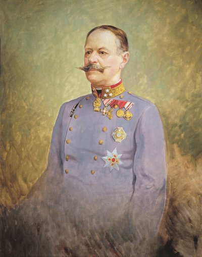 Generale Alexander Freiherr von Krobatin, c.1916 da Vienna Nedomansky Studio