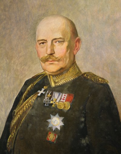 Generale Helmuth von Moltke il Giovane, c.1916 da Vienna Nedomansky Studio
