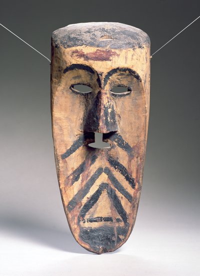 Maschera di legno, dal Vietnam da Vietnamese School